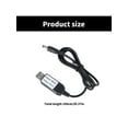thumbnail image 2 of USB 5V2A to 6V1A 5.5x2.1mm Charging Cable for Electronic Gadgets with 5.5x2.1mm Replaces 4AA LR03 LR6 LR14 BAtteries, 2 of 11