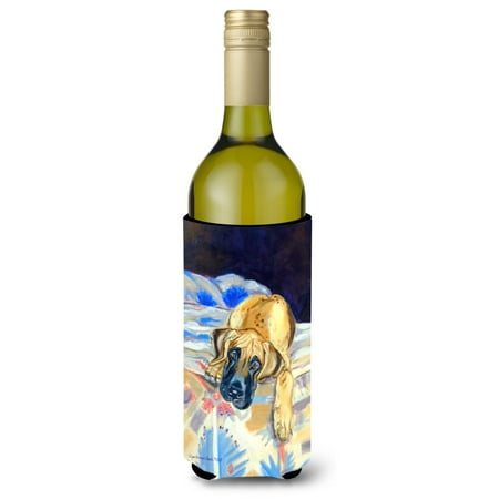 

Caroline s Treasures 7258LITERK Fawn Great Dane Wine Bottle Hugger Wine Bottle multicolor