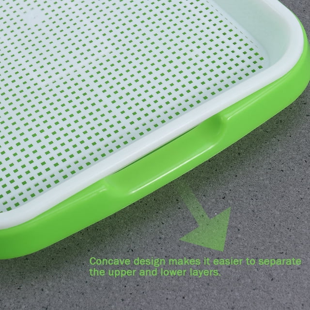 BRIGHTFUFU Cultivadora Para Sin Químicos Con Orificios Densamente Distribuidos