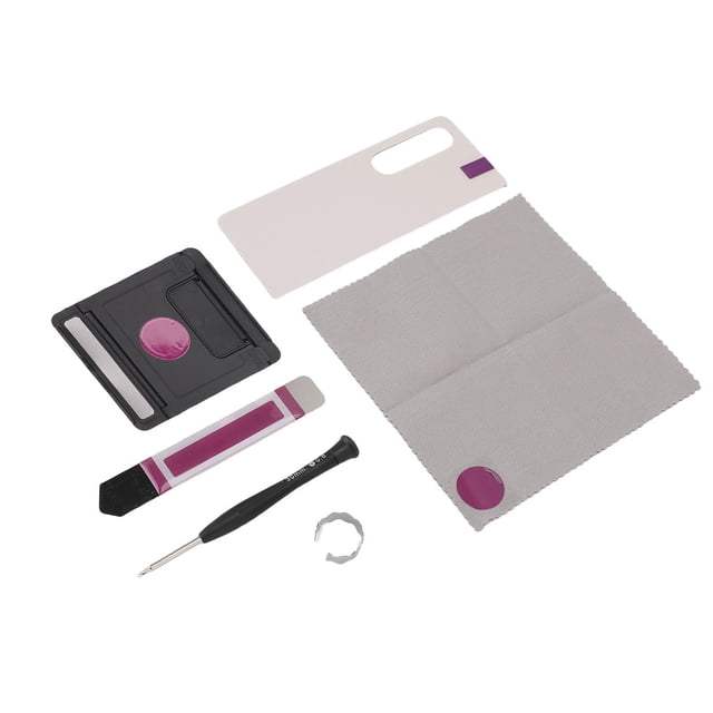Estink Galaxy Z Fold 4 5G Back Glass Cover Pack With Accessories