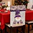 thumbnail image 5 of Horivan Christmas Chair Covers Holiday Decorations Reusable Washable Fabric Seat Protector for Dining Room Home Party Festive Accessories, 5 of 6