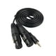 thumbnail image 5 of Cable de sonido de 1,5 M / 5 Pies Cable XLR Enchufe de 3,5 Mm, 5 of 9
