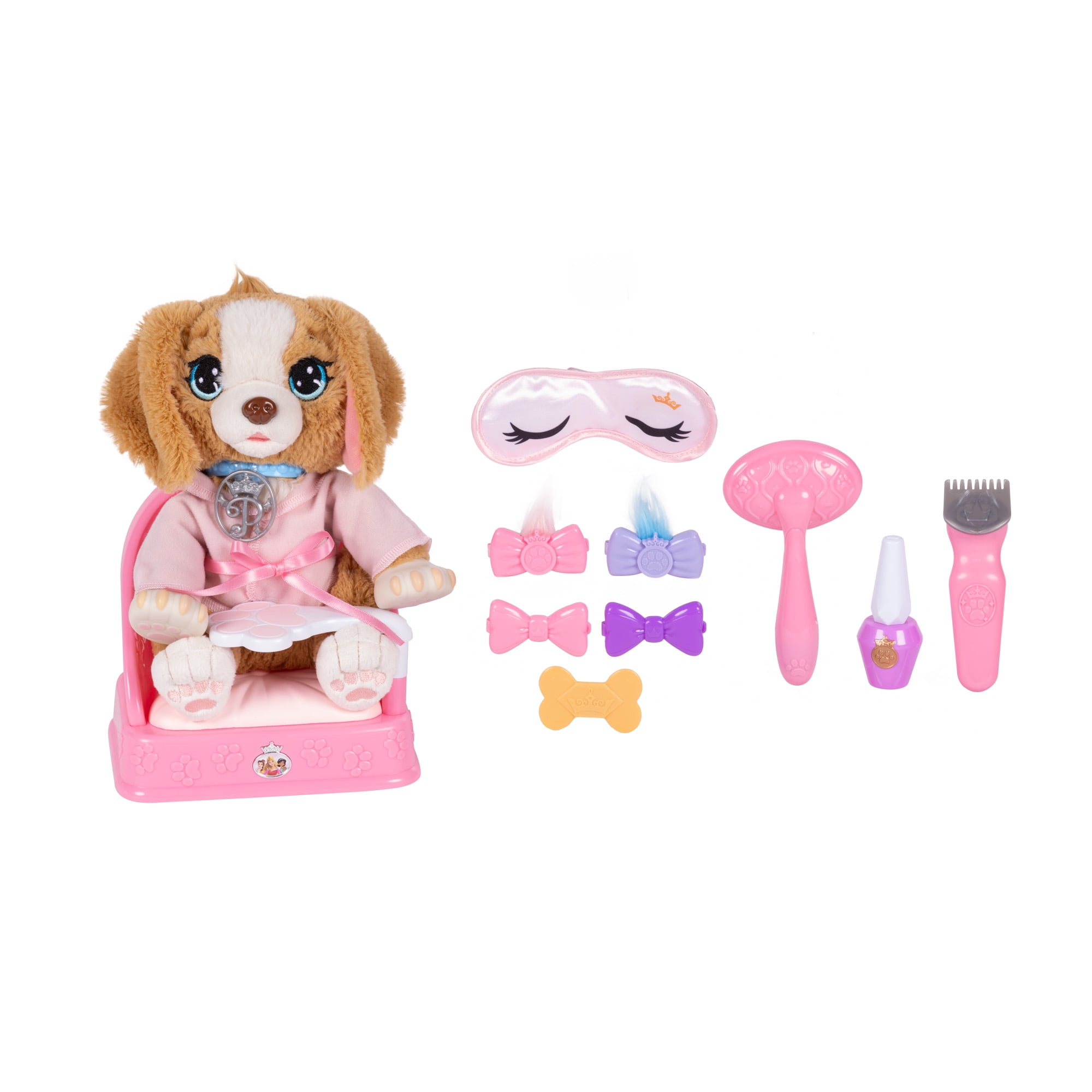 Disney Princess Style Collection My Pampered Pup Plush Toy for Girls Ages 3+