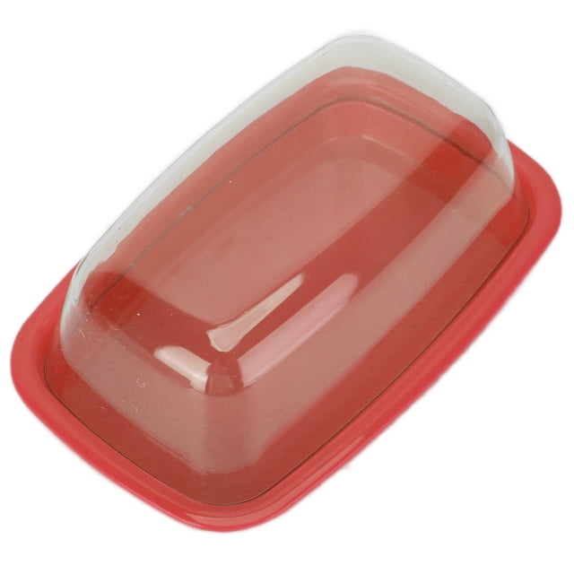 Boîte de Rangement Courbée pour Beurre, Grande Capacité Boîte de Rangement Courbée pour Beurre Contenant à Fromage Plat à Beurre Plateau à Gâteau au Fromage avec Couvercle pour Cuisine