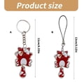 thumbnail image 3 of Elegant Keyring and Phone Charm Key Holder Fashionable Ornament Pendant Keychain Accessory for Bag and Keys, 3 of 9