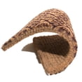 thumbnail image 2 of Imports Decor Inc Brown Rectangular Handwoven Floral Coir Doormat 30" x 18", 2 of 2