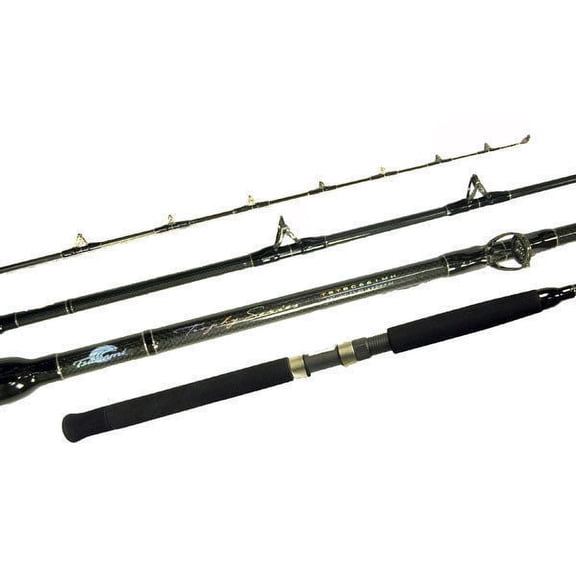 Tsunami TSTBC-761HW Trophy Wire Line Bunker Spoon Casting Trolling Rod 7'6"