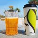 thumbnail image 5 of Tricky Beer Mug 401-500ml - Creative Double Interlayer Ice Spoof Fake Beer Mug, 5 of 5