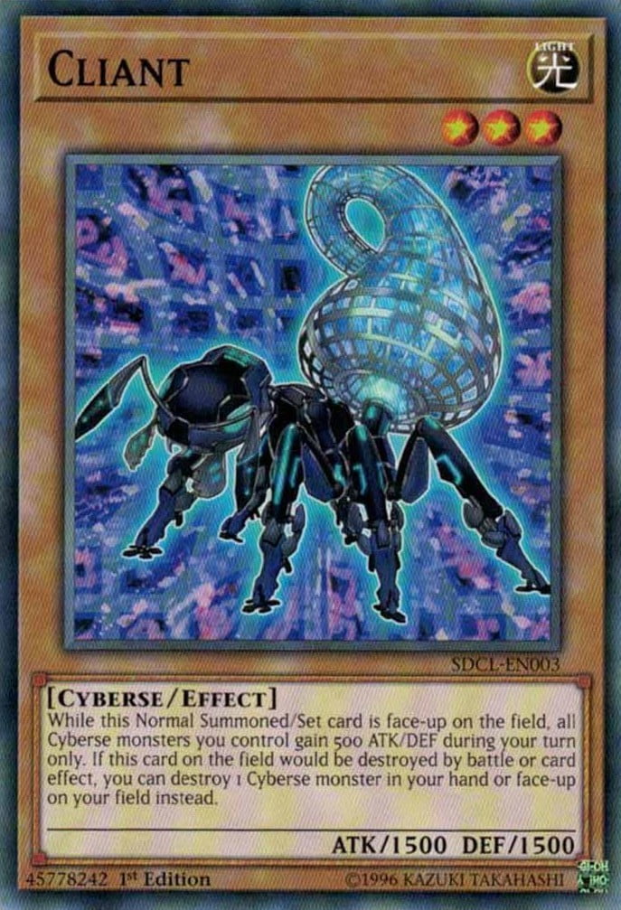 YuGiOh Cyberse Link Cliant SDCLEN003
