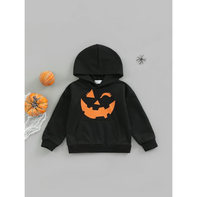 Orange pumpkin online hoodie