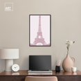 thumbnail image 3 of Pink Sparkling Floral Paris Canvas Paris Art Prints by Art Remedy, Black Frame, 16" x 24", 3 of 7
