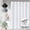 White, variant on TURKIO Heavyweight Waffle Weave Fabric Shower Curtain,Water Repellent Hotel Grade Bathroom Curtain,White,36" x 72"