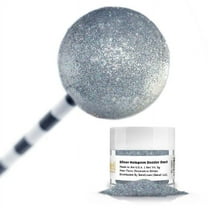Bakell - Silver Hologram Dazzler Dust - Arts and Crafts Glitter - Extreme Sparkle, 5g Jar