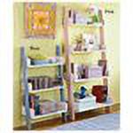 Leaning 3-Tier Bookcase, Multiple Colors - image 2 of 4