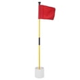 thumbnail image 3 of Pin Flag Hole Cup Set, Flags Hole Pole Cup Set  Flagstick with Tear  Flag Portable   Yard Practice Set for Home Use, 3 of 8