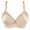 Khaki, variant on Sports Bras for Women Pullover Bra Feature V-Neck Balconette Bra Style W-814 Red 90