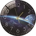 thumbnail image 1 of Japceit Digital Wall Clock Acrylic Mute Creative Clock for Home Decor, 1 of 8