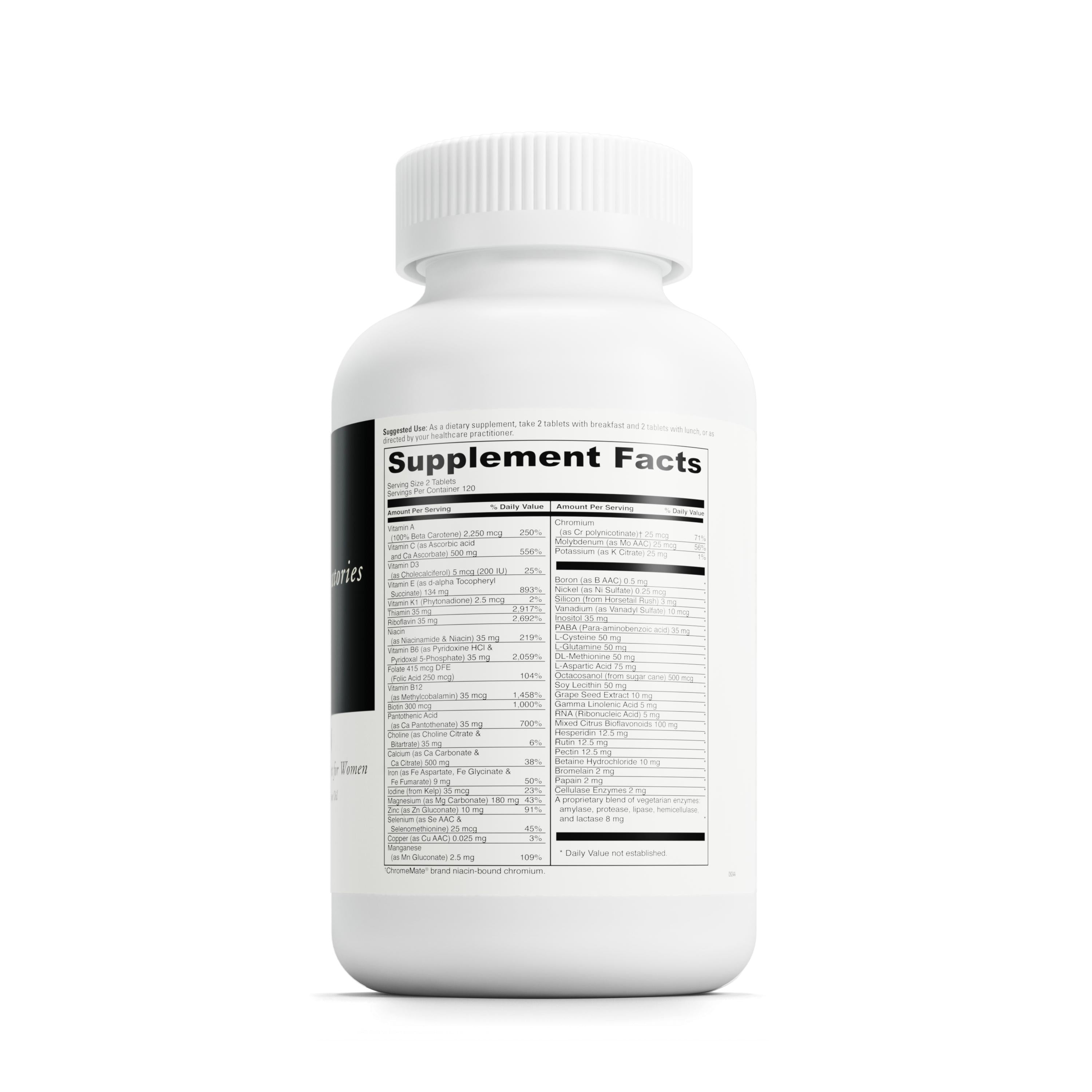 DaVinci Labs Spectra Woman - Dietary Supplement with Multiple Vitamin/Mineral - 240 Vegetarian Tablets