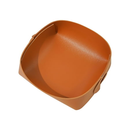 

Tray Leather Tray Tray Men Ladies Jewelry Key Tray Desk Storage Board Key Phone Jewelry Wallet Folding Storage Boxes Closet Storage Drawers for Clothes Storage Containers Wheels Flat under Bed Storage