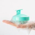 thumbnail image 2 of Cepillo de champú para masaje del cuero cabelludo, cepillo de pelo de silicona suave para mojado, seco, aceitoso, rizado, recto, grueso, fino, áspero, largo, corto, natural, hombres, mujeres, niños,, 2 of 5