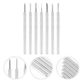 thumbnail image 1 of OULII 7Pcs Woodcraft Tools for Model Making and DIY Projects in Silver, 1 of 5