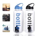thumbnail image 4 of YeekTok 1000ml 34oz Filtered Drinking Bottle Travel Mug Black Outdoor Sports Water Bottle, 4 of 9