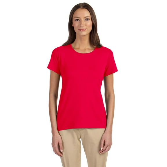 Devon & Jones Ladies' Perfect Fitâ„¢ Shell T-Shirt - DP182W