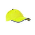 thumbnail image 5 of High Visibility Reflective Baseball Cap Safety Fluorescent Cap for Women Men Yellow, 5 of 8