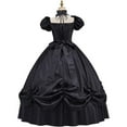 thumbnail image 5 of Women's Gothic Victorian Rococo Dress Civil War Southern Belle Tea Party Ball Gown, 5 of 7