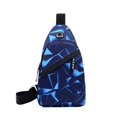 thumbnail image 5 of Bolso de pecho para hombre, bolso de cintura, bolso cruzado, se pueden colocar auriculares, bolso de hombro de viaje multifuncional, bolso de negocios informal, 5 of 5