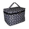 thumbnail image 3 of Fashion Print Soft Case Cosmetic Bag Black Twist, 3 of 4