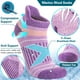 thumbnail image 2 of Medias de Senderismo EBMORE de Lana Merina con Compresión para Mujer, Paquete de 6 Pares, 2 of 7