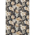 thumbnail image 2 of Addison Rugs Mayfield Washable Coastal Shells Midnight Rectangle Rug, 5' x 7'6", 2 of 6