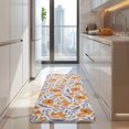 thumbnail image 4 of Pioneer Flower Floral Print Pattern Kitchen Rug Mat,Kitchen Runner Rugs Non Skid Washable,Decorative Kitchen Floor Mats for Kitchen,Sink,Laundry,17"x47.2", 4 of 7