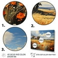 thumbnail image 3 of Designart "French landscapes Of Normandy I" Landscapes Floater Framed Wall Art Living Room, 3 of 7