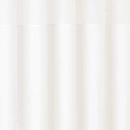 Mainstays Hookless Mystery White Fabric Shower Curtain, 1 Each ...
