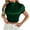 Green, variant on Wyobmus Women Satin Silk Crop Tops Soft Short Sleeve Crew Neck Shirt Lightweight Going Out Tops Slim Fitted Casual Basic Tshirt White