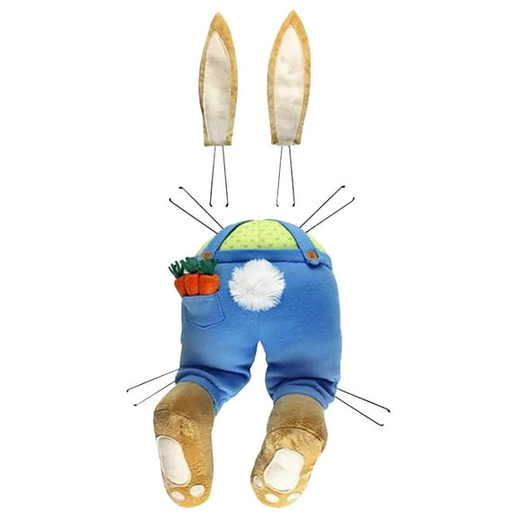Vikakiooze Home Decor Easter Decoration Bunny Wreath Easter Decoration Living Room Props Ornaments Rabbit Decoration Home