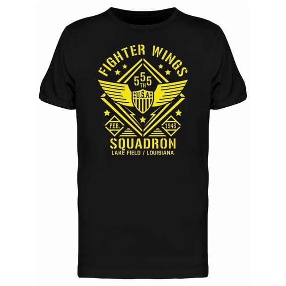 Fighter Wings Squadron Tee Men's -Image by Shutterstock