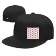 thumbnail image 4 of Unisex Adjustable Snapback Hat Canada Maple Leaf Hip Hop Baseball Cap Flat Bill Brim Dad Hats, 4 of 7
