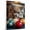 Alaskan Klee Kai, variant on Wirehaired Pointing Griffon Dog Playing Billiards Stretched Canvas Size 8x12 – Sports Dog, Perfect for Animal Lovers, Wirehaired Pointing Griffon Dog Canvas, Billiards Canvas Size Wall Art