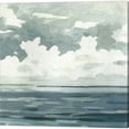 thumbnail image 3 of Great Art Now Textured Blue Seascape by Emma Caroline 2 Piece Canvas Art Set Each 14W x 14H, 3 of 3