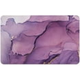 thumbnail image 2 of Diatomaceous Earth Bath Mat,Purple marble Soft Wrinkle Free Bathroom Floor Rugs Non-Slip Volume Super Absorbent Fast Drying for Bathroom Kitchen Door mat,Eco-Friendly Easy to Clean（43cmx70cm）, 2 of 5