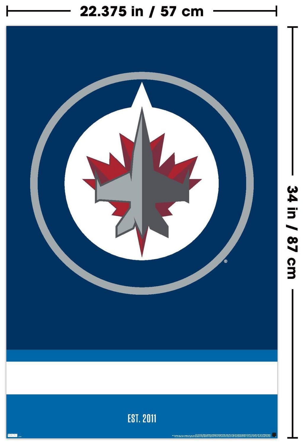 Jets de Winnipeg de la LNH - Logo 21