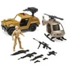 Kid Connection Military Adventure Play Set, 10 Pieces