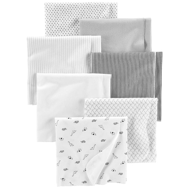 Muselina unisex para bebés Simple Joys by Carter's, 7 unidades