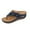 Navy, variant on Women's Sandals Wedge Open Toe Thick Soled Slip-on Spring Summer Versatile Comfortable Casual Outdoor Beach Shoes