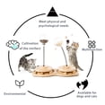 thumbnail image 3 of Alimentador interactivo para gatos Cat Toys Kelutd Tower of Tracks, 3 of 6
