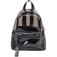 thumbnail image 1 of Mochila transparente impermeable Mochila escolar transparente Bolsas de viaje Mochila de plástico Mochila para niños-negro, 1 of 5