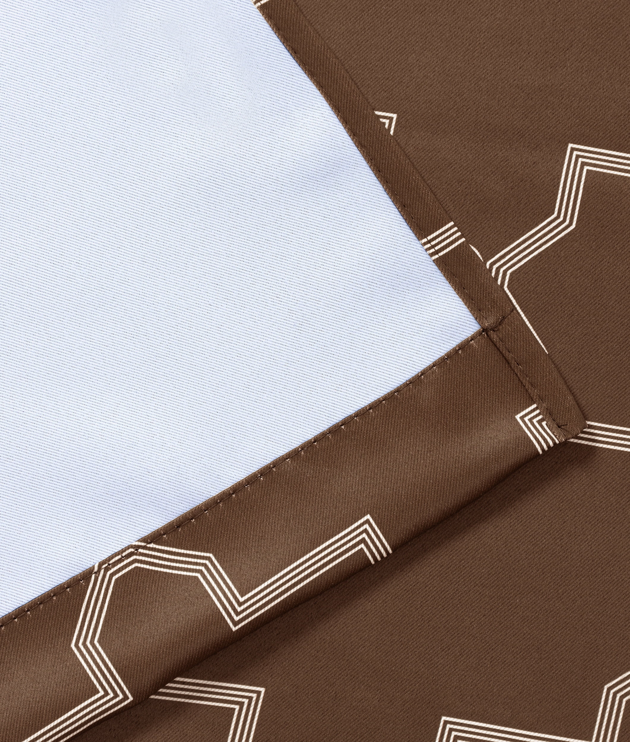 Superior Trellis Blackout Grommet Curtain Panel Pair, Set of 2 Curtains, 42"W x 63"L, Cappuccino